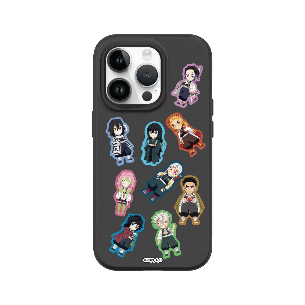 IPhone 犀牛盾 ★ 鬼滅之刃 聯名 SolidSuit 防摔 背蓋 手機殼 ★ Q版系列 - 九柱集結-規格圖8