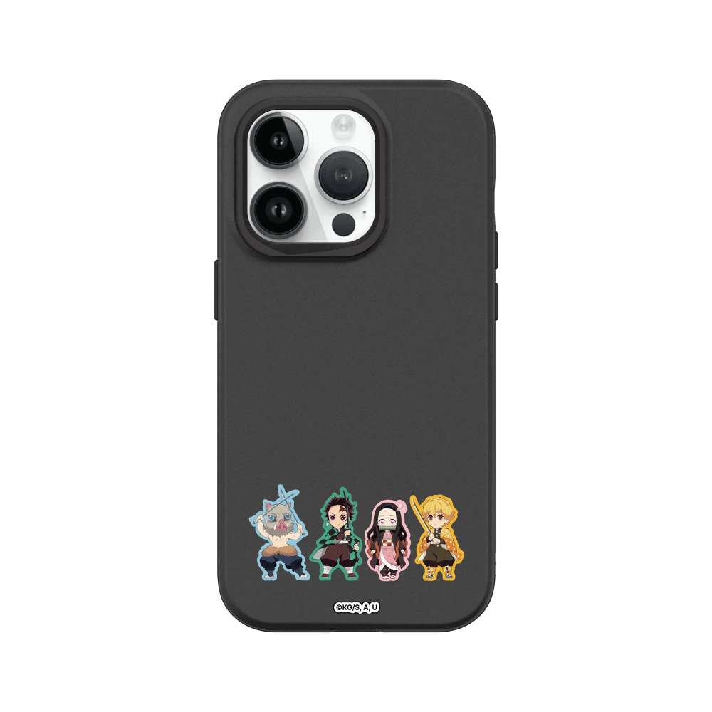 IPhone 犀牛盾 ★ 鬼滅之刃 聯名 SolidSuit 防摔 背蓋 手機殼 ★ Q版系列 - 四人主角-規格圖8