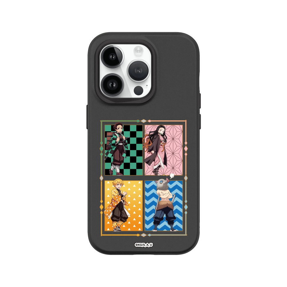 IPhone 犀牛盾 ★ 鬼滅之刃 聯名 SolidSuit 防摔 背蓋 手機殼 ★ 角色系列 - 四人主角-規格圖8