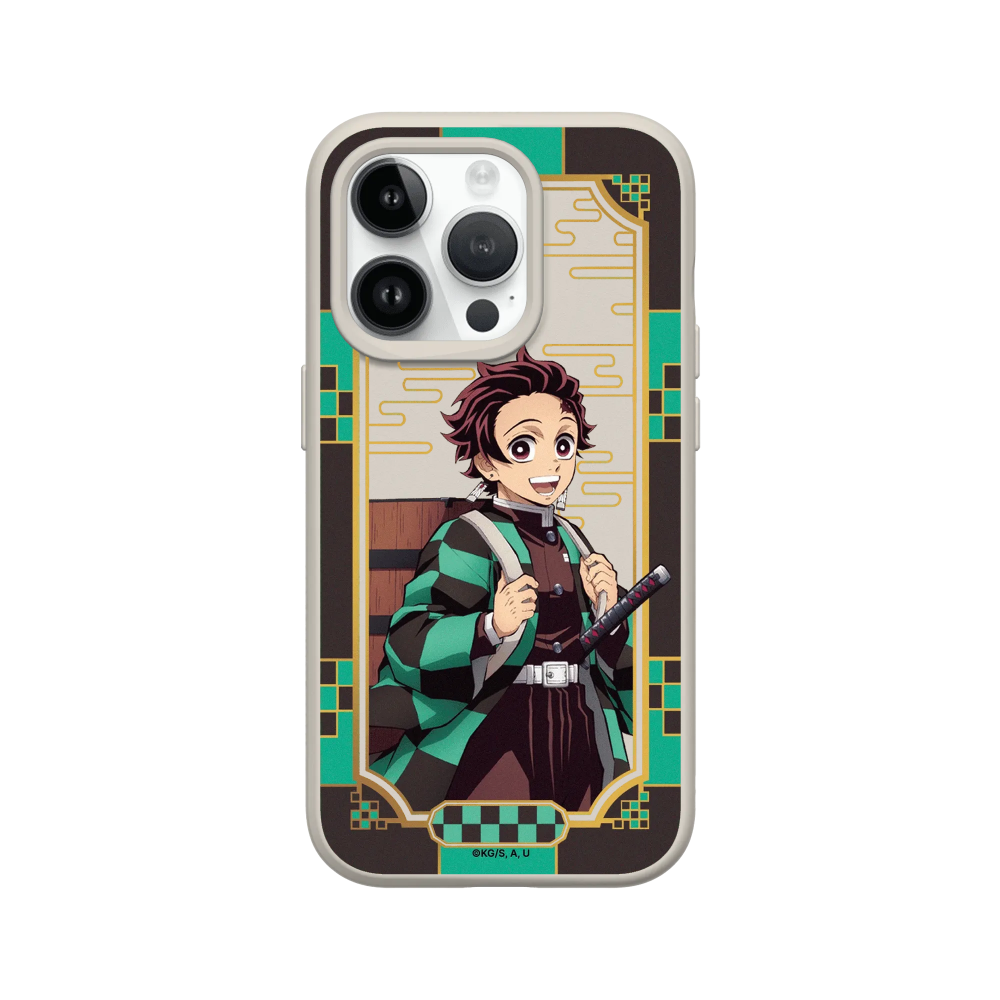 IPhone 犀牛盾 ★ 鬼滅之刃 聯名 SolidSuit 防摔 背蓋 手機殼 ★ 角色系列 - 炭治郎-規格圖8