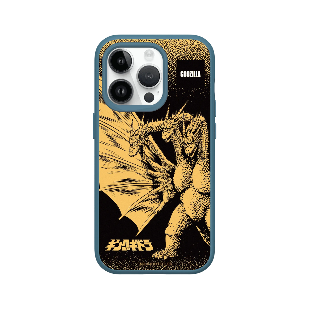 IPhone 犀牛盾 ★ 哥吉拉 Godzilla 聯名 SolidSuit 防摔 背蓋 手機殼 ★ 王者基多拉-規格圖8
