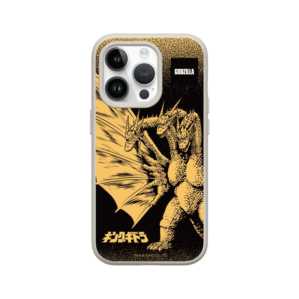 IPhone 犀牛盾 ★ 哥吉拉 Godzilla 聯名 SolidSuit 防摔 背蓋 手機殼 ★ 王者基多拉-規格圖8