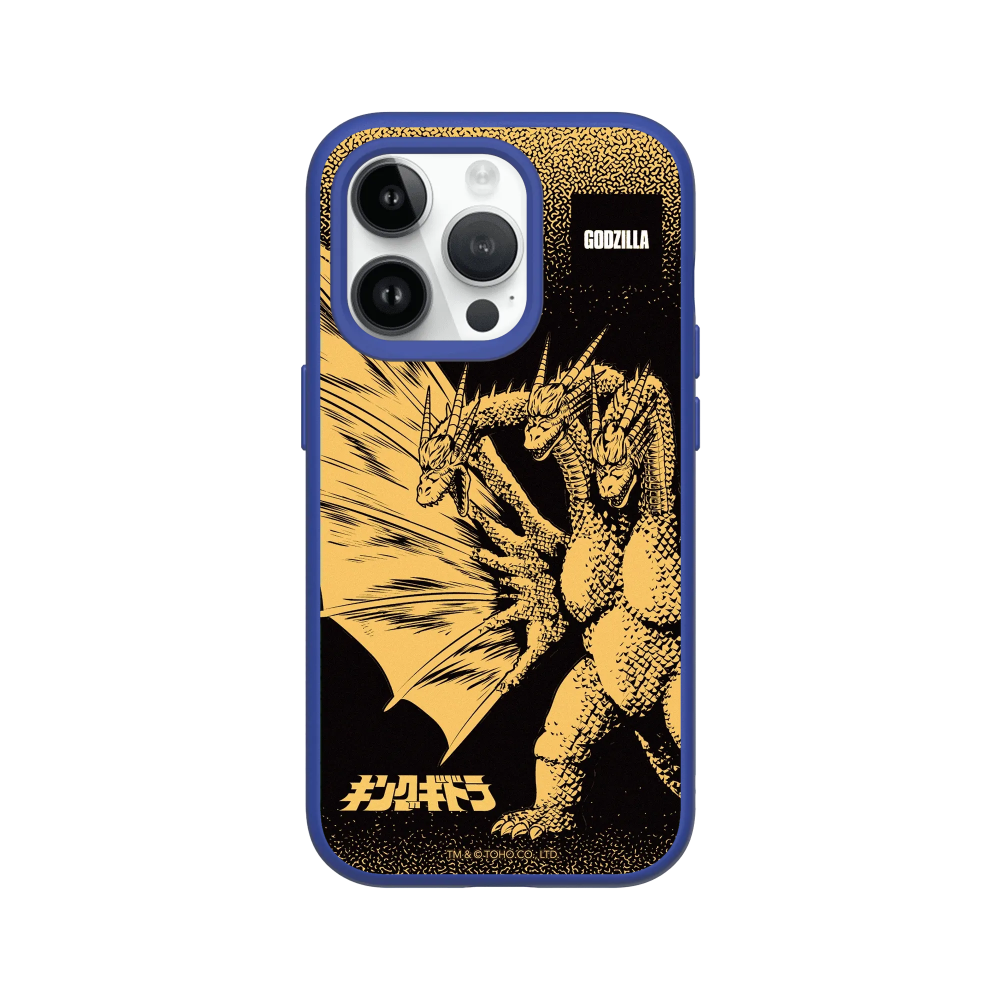 IPhone 犀牛盾 ★ 哥吉拉 Godzilla 聯名 SolidSuit 防摔 背蓋 手機殼 ★ 王者基多拉-規格圖8