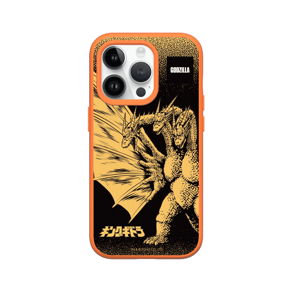IPhone 犀牛盾 ★ 哥吉拉 Godzilla 聯名 SolidSuit 防摔 背蓋 手機殼 ★ 王者基多拉-規格圖8