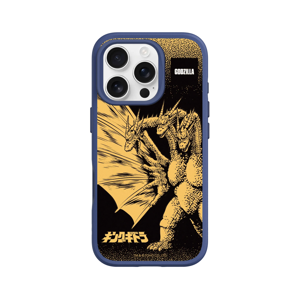 IPhone 犀牛盾 ★ 哥吉拉 Godzilla 聯名 SolidSuit 防摔 背蓋 手機殼 ★ 王者基多拉-規格圖8