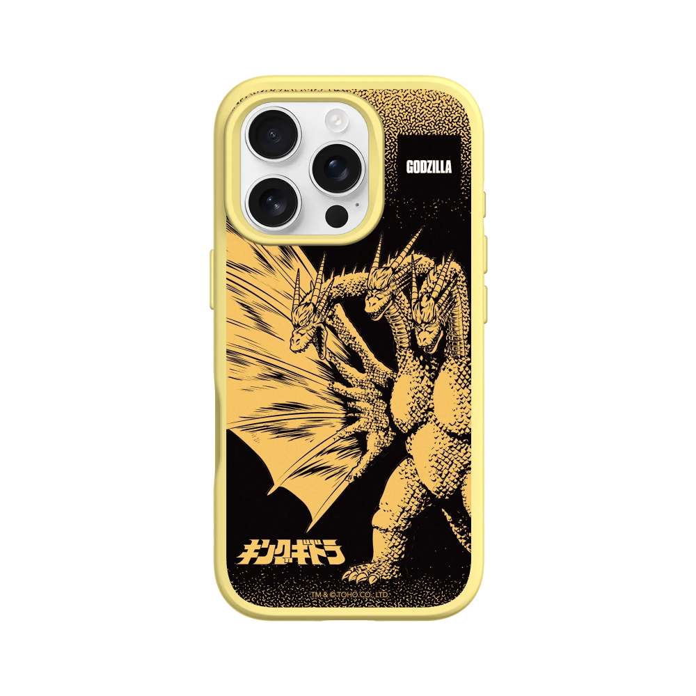 IPhone 犀牛盾 ★ 哥吉拉 Godzilla 聯名 SolidSuit 防摔 背蓋 手機殼 ★ 王者基多拉-規格圖8