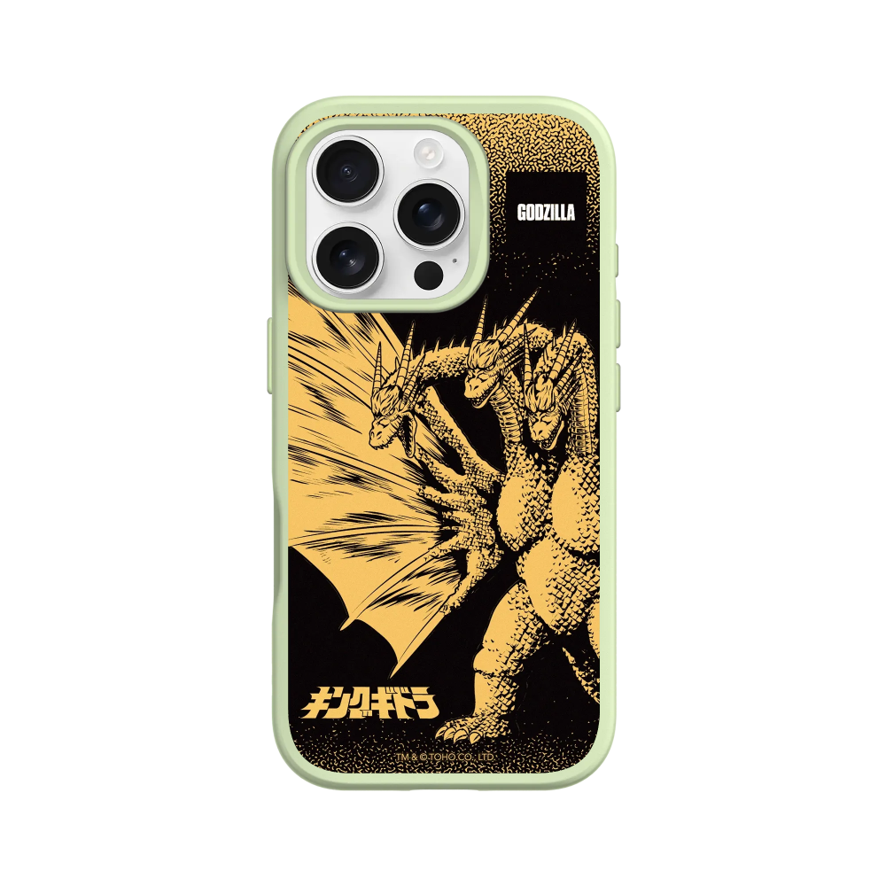 IPhone 犀牛盾 ★ 哥吉拉 Godzilla 聯名 SolidSuit 防摔 背蓋 手機殼 ★ 王者基多拉-規格圖8