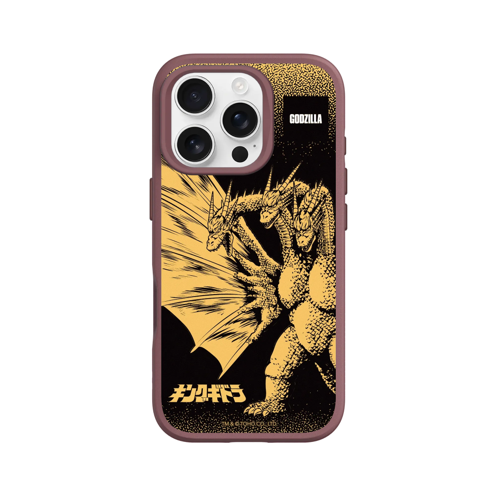 IPhone 犀牛盾 ★ 哥吉拉 Godzilla 聯名 SolidSuit 防摔 背蓋 手機殼 ★ 王者基多拉-規格圖8