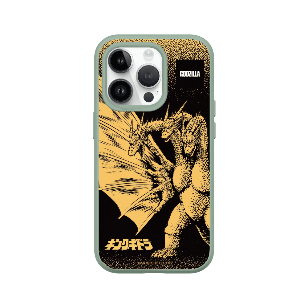 IPhone 犀牛盾 ★ 哥吉拉 Godzilla 聯名 SolidSuit 防摔 背蓋 手機殼 ★ 王者基多拉-規格圖8