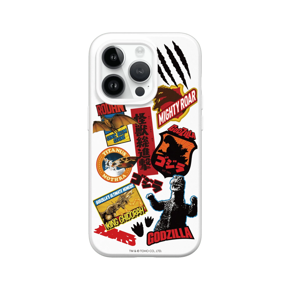 IPhone 犀牛盾 ★ 哥吉拉 Godzilla 聯名 SolidSuit 防摔 背蓋 手機殼 ★ 多彩怪獸圖鑑-規格圖8