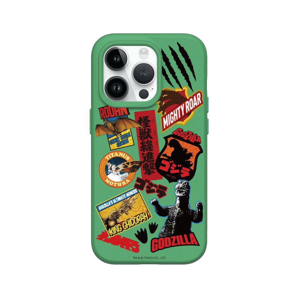 IPhone 犀牛盾 ★ 哥吉拉 Godzilla 聯名 SolidSuit 防摔 背蓋 手機殼 ★ 多彩怪獸圖鑑-規格圖8