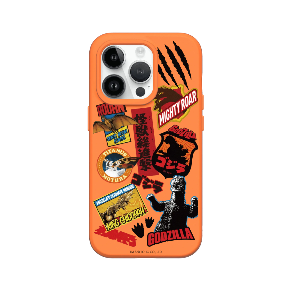 IPhone 犀牛盾 ★ 哥吉拉 Godzilla 聯名 SolidSuit 防摔 背蓋 手機殼 ★ 多彩怪獸圖鑑-規格圖8