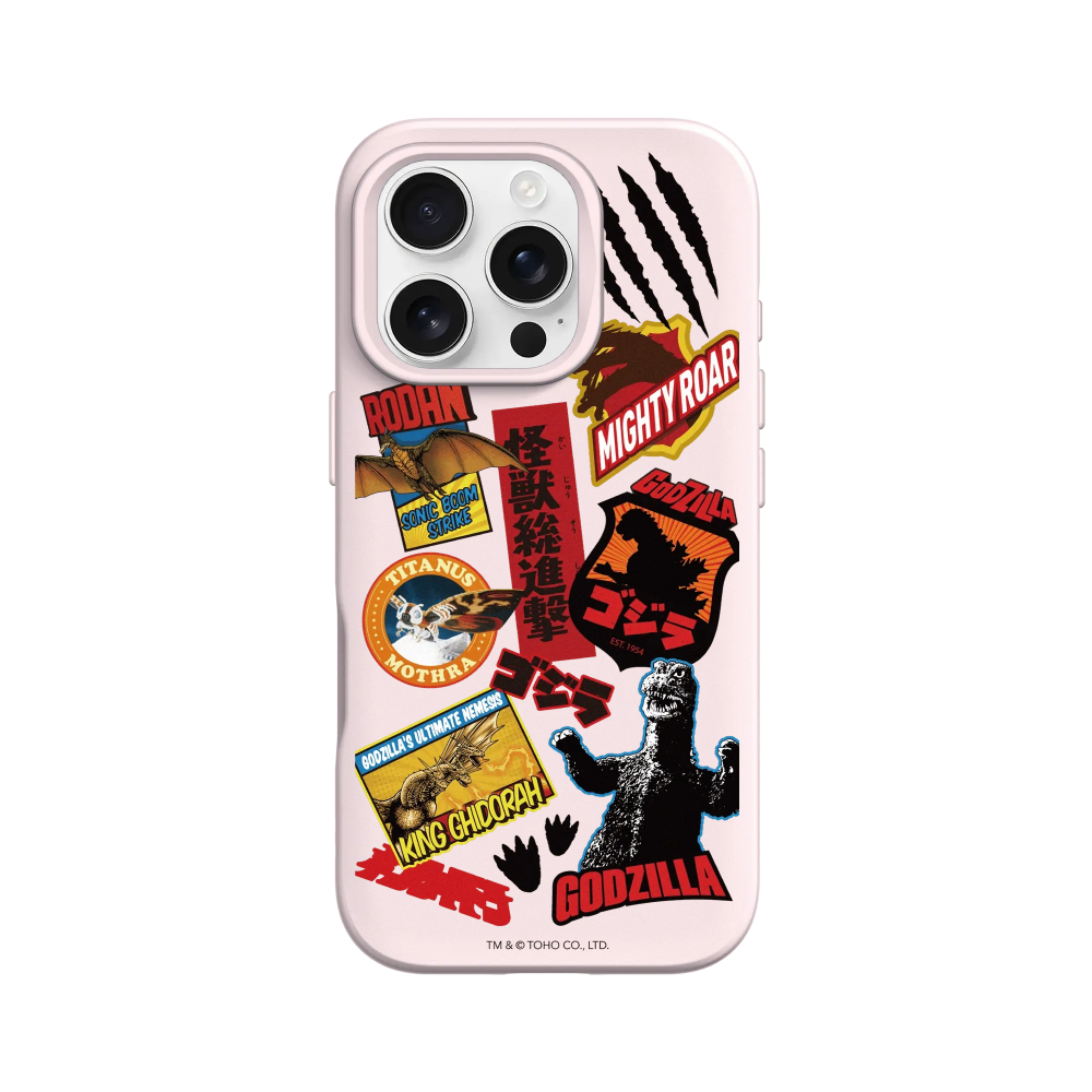 IPhone 犀牛盾 ★ 哥吉拉 Godzilla 聯名 SolidSuit 防摔 背蓋 手機殼 ★ 多彩怪獸圖鑑-規格圖8