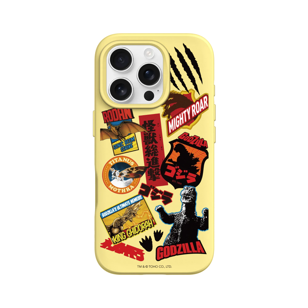 IPhone 犀牛盾 ★ 哥吉拉 Godzilla 聯名 SolidSuit 防摔 背蓋 手機殼 ★ 多彩怪獸圖鑑-規格圖8