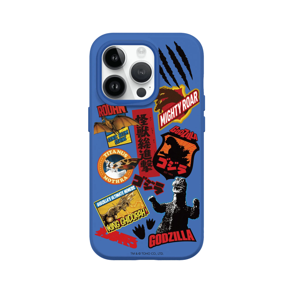 IPhone 犀牛盾 ★ 哥吉拉 Godzilla 聯名 SolidSuit 防摔 背蓋 手機殼 ★ 多彩怪獸圖鑑-規格圖8