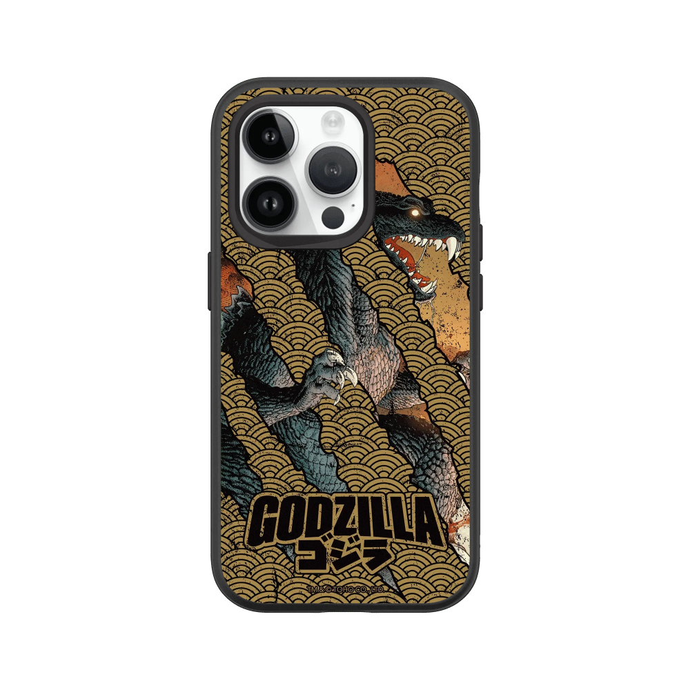 IPhone 犀牛盾 ★ 哥吉拉 Godzilla 聯名 SolidSuit 防摔 背蓋 手機殼 ★ 怪獸爪痕-規格圖8