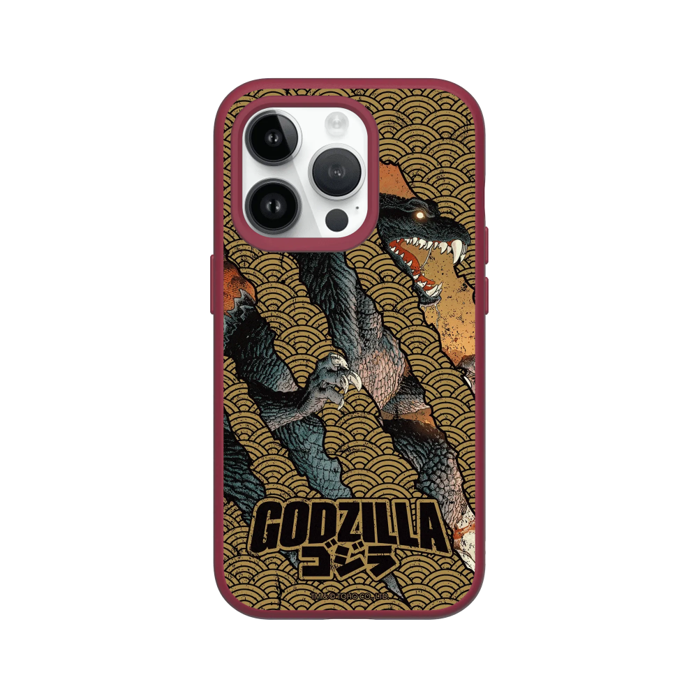 IPhone 犀牛盾 ★ 哥吉拉 Godzilla 聯名 SolidSuit 防摔 背蓋 手機殼 ★ 怪獸爪痕-規格圖8