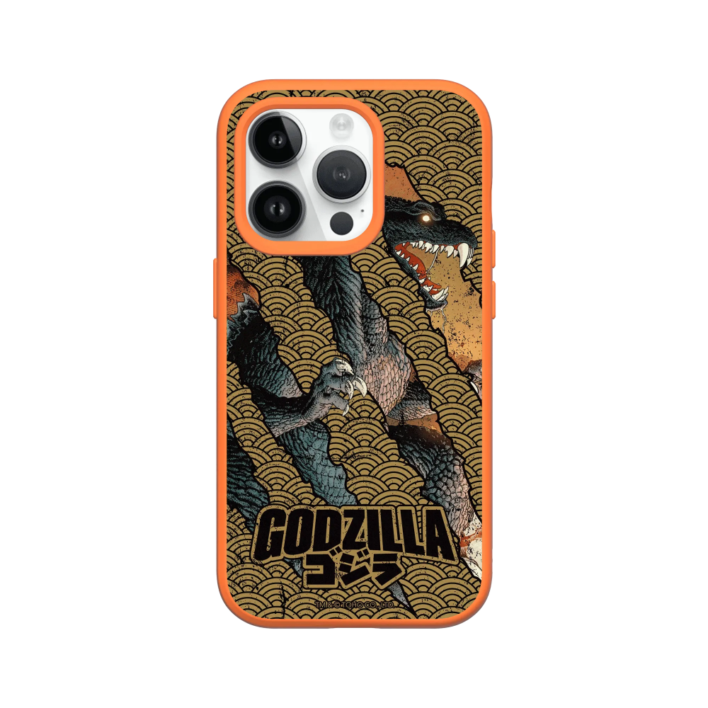 IPhone 犀牛盾 ★ 哥吉拉 Godzilla 聯名 SolidSuit 防摔 背蓋 手機殼 ★ 怪獸爪痕-規格圖8