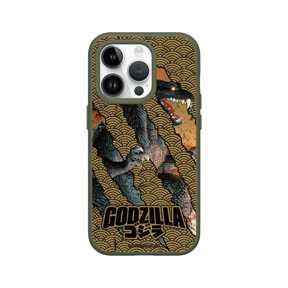 IPhone 犀牛盾 ★ 哥吉拉 Godzilla 聯名 SolidSuit 防摔 背蓋 手機殼 ★ 怪獸爪痕-規格圖8