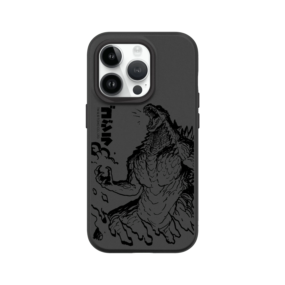 IPhone 犀牛盾 ★ 哥吉拉 Godzilla 聯名 SolidSuit 防摔 背蓋 手機殼 ★ 怒吼-規格圖8