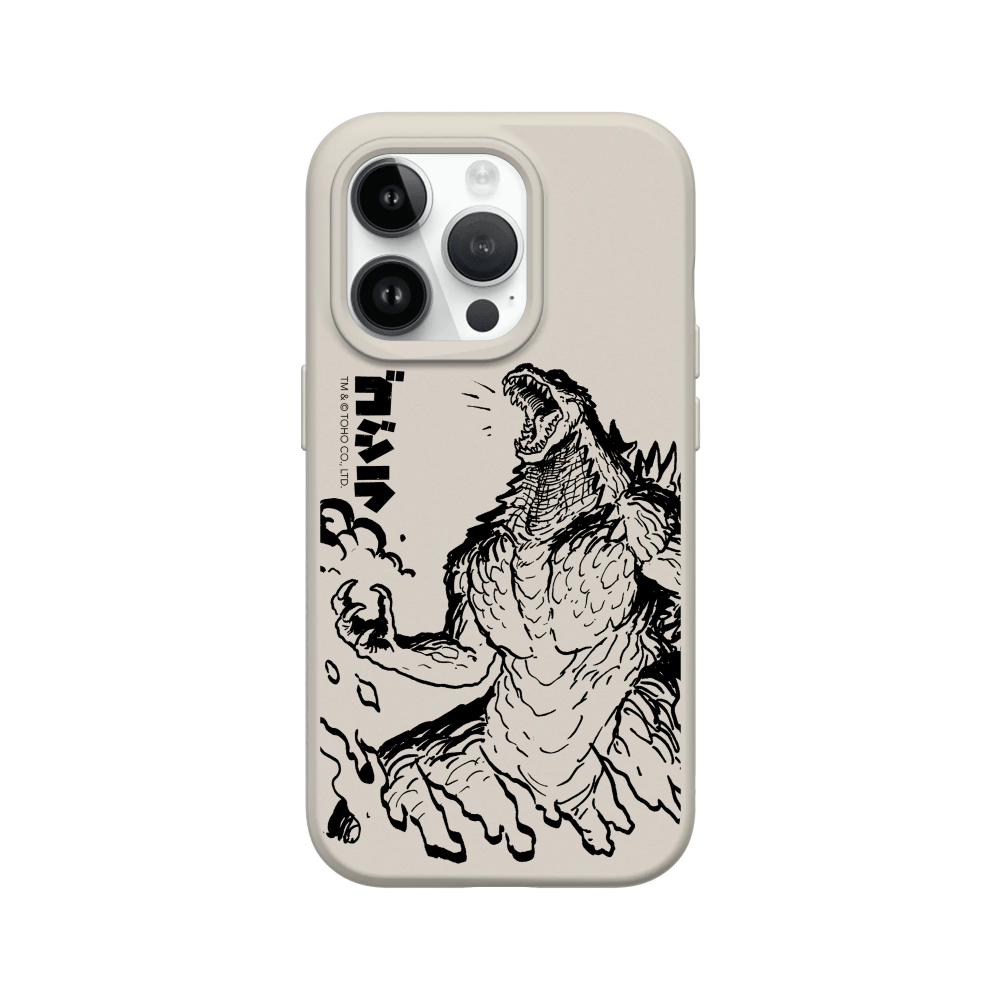 IPhone 犀牛盾 ★ 哥吉拉 Godzilla 聯名 SolidSuit 防摔 背蓋 手機殼 ★ 怒吼-規格圖8