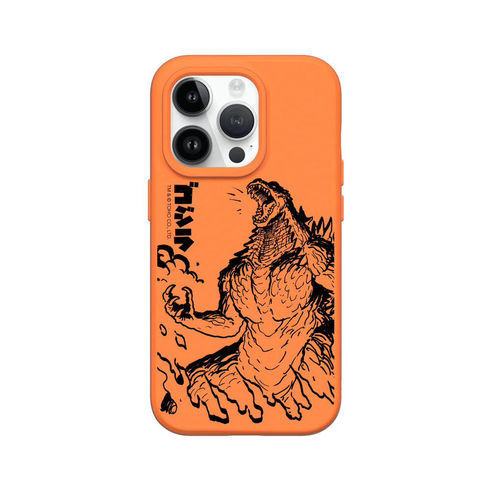 IPhone 犀牛盾 ★ 哥吉拉 Godzilla 聯名 SolidSuit 防摔 背蓋 手機殼 ★ 怒吼-規格圖8