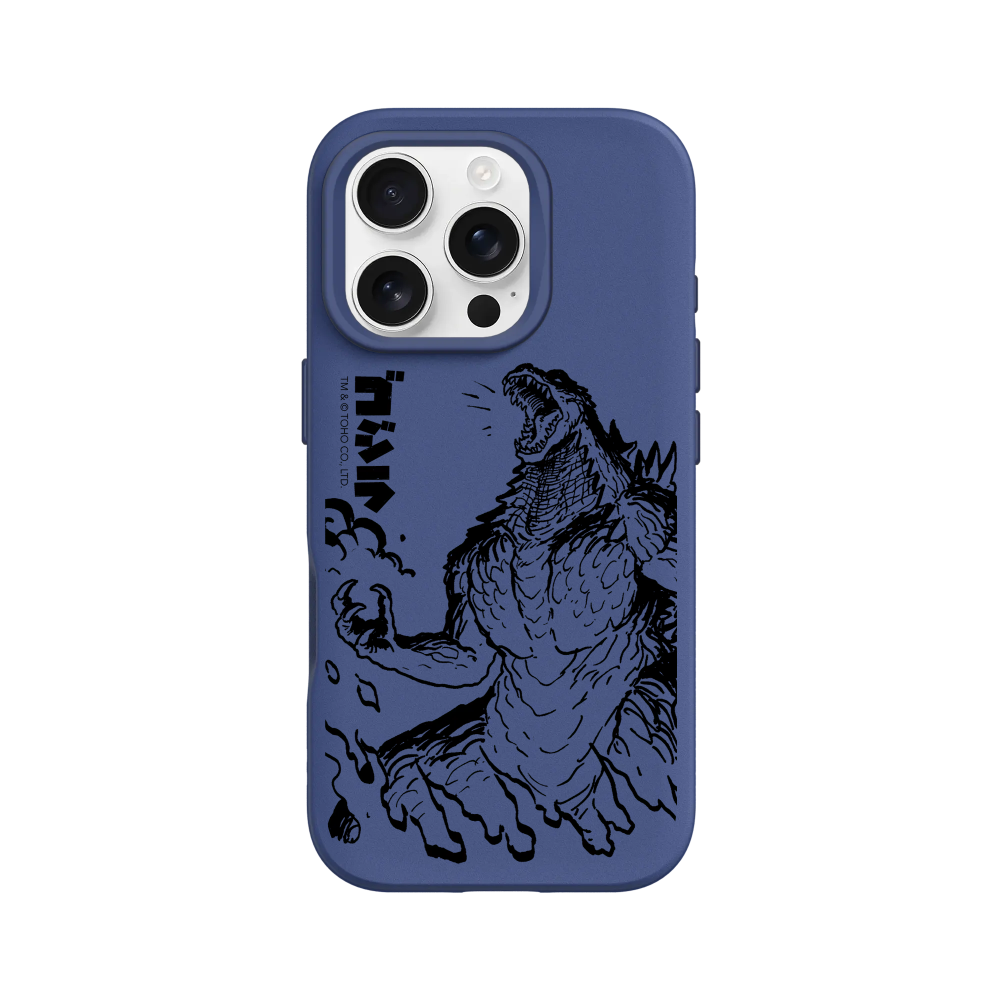 IPhone 犀牛盾 ★ 哥吉拉 Godzilla 聯名 SolidSuit 防摔 背蓋 手機殼 ★ 怒吼-規格圖8