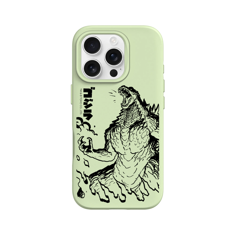 IPhone 犀牛盾 ★ 哥吉拉 Godzilla 聯名 SolidSuit 防摔 背蓋 手機殼 ★ 怒吼-規格圖8