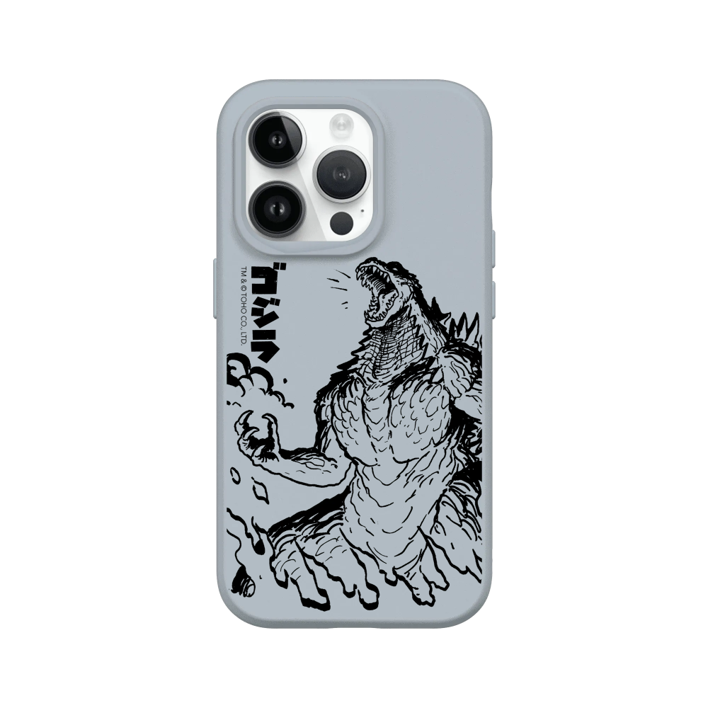 IPhone 犀牛盾 ★ 哥吉拉 Godzilla 聯名 SolidSuit 防摔 背蓋 手機殼 ★ 怒吼-規格圖8