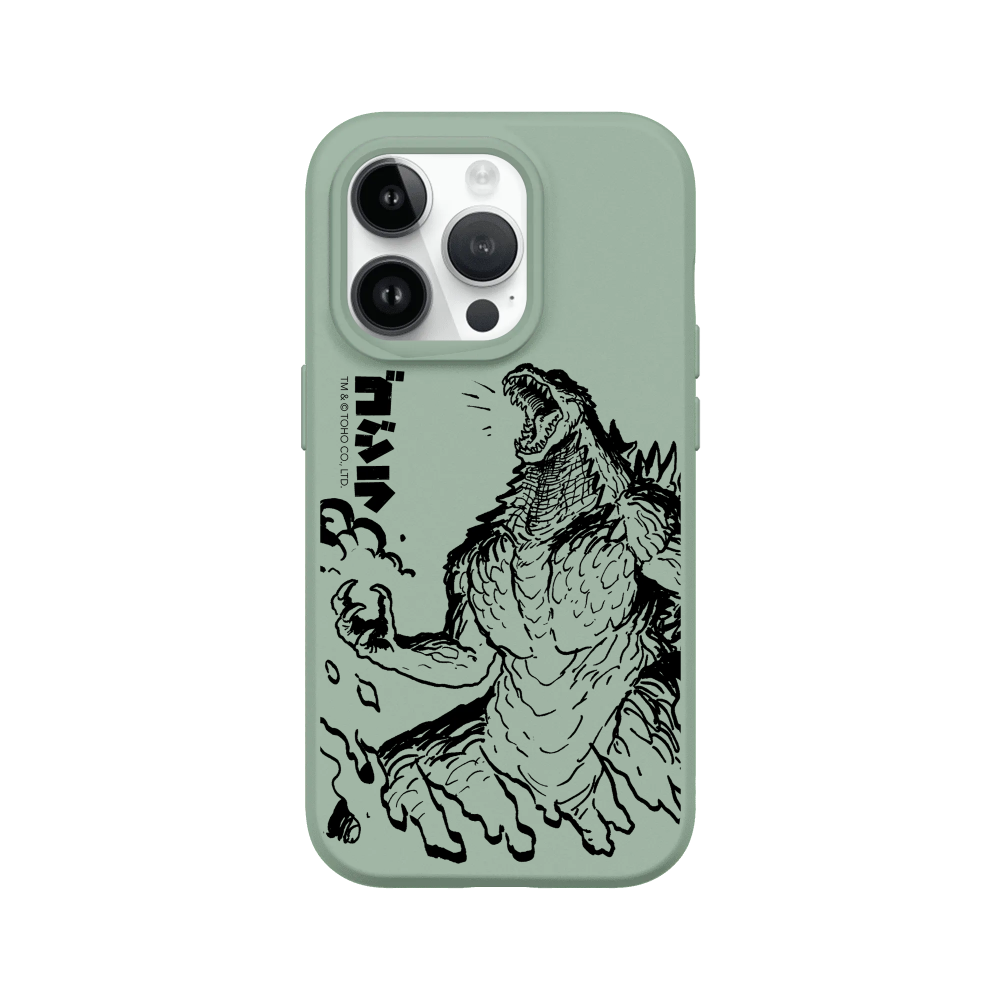 IPhone 犀牛盾 ★ 哥吉拉 Godzilla 聯名 SolidSuit 防摔 背蓋 手機殼 ★ 怒吼-規格圖8