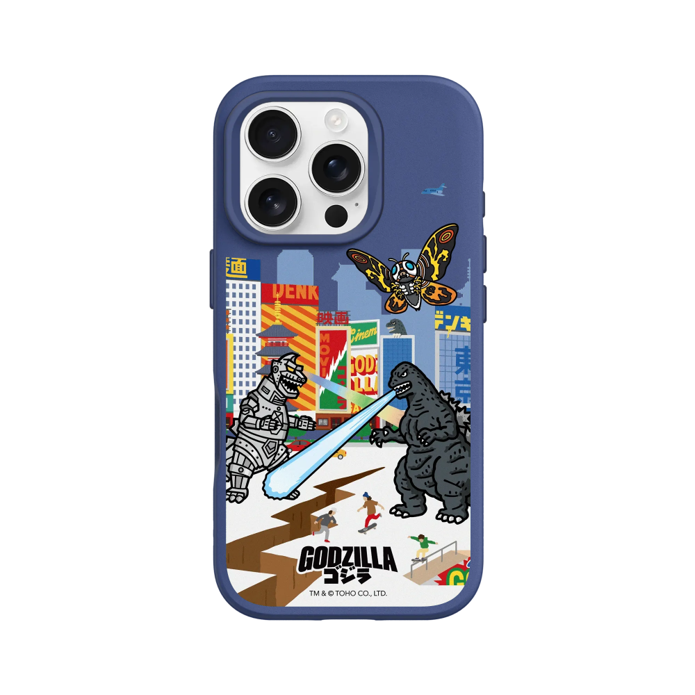 IPhone 犀牛盾 ★ 哥吉拉 Godzilla 聯名 SolidSuit 防摔 背蓋 手機殼 ★ 哥吉拉世界-規格圖8