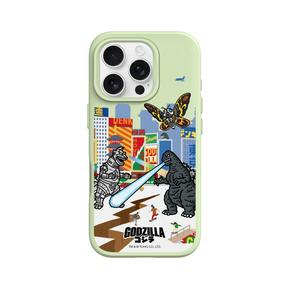 IPhone 犀牛盾 ★ 哥吉拉 Godzilla 聯名 SolidSuit 防摔 背蓋 手機殼 ★ 哥吉拉世界-規格圖8