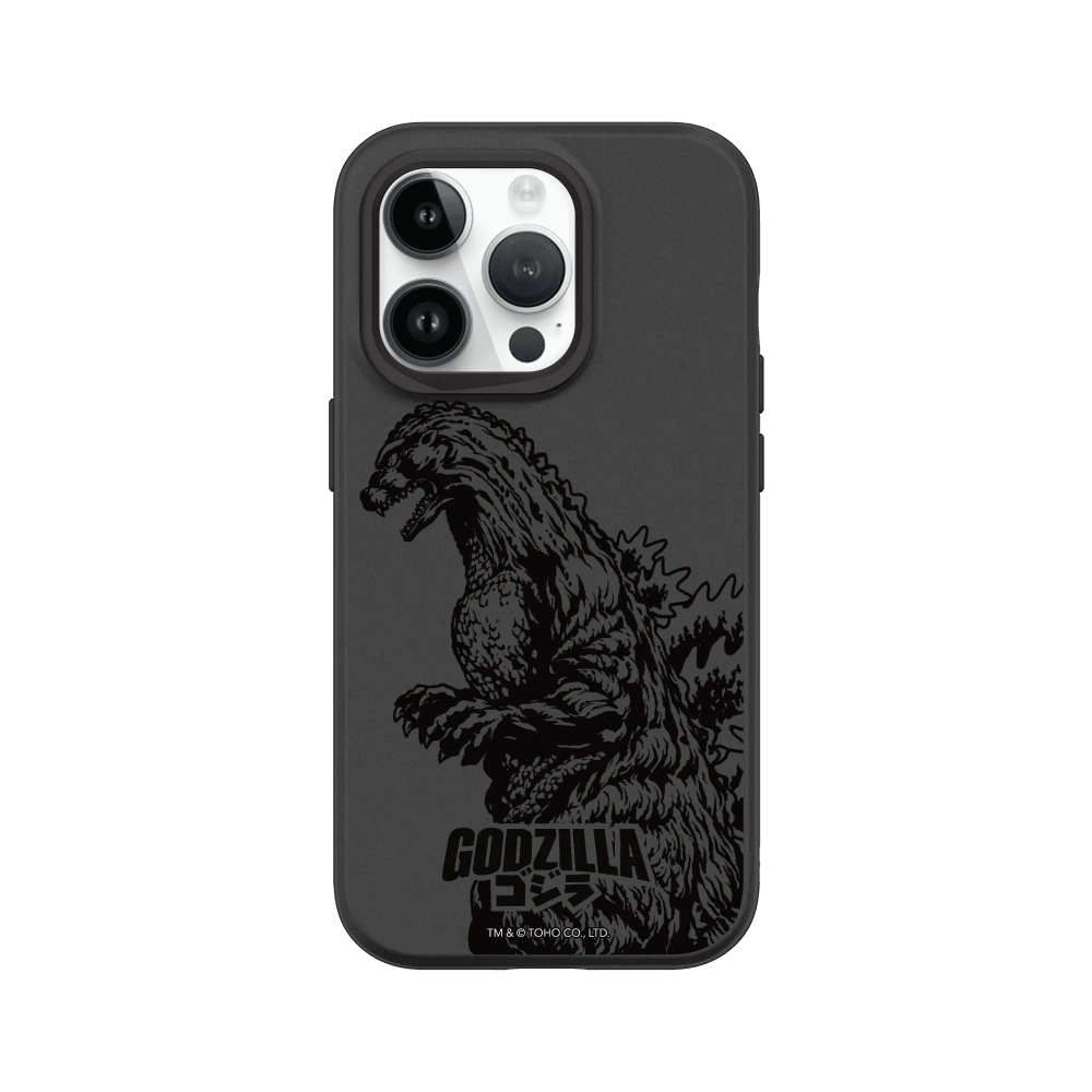 IPhone 犀牛盾 ★ 哥吉拉 Godzilla 聯名 SolidSuit 防摔 背蓋 手機殼 ★ 哥吉拉素描-規格圖8