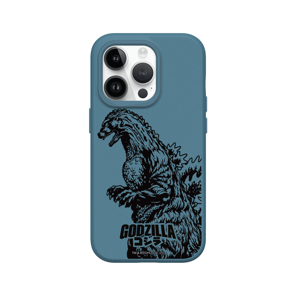 IPhone 犀牛盾 ★ 哥吉拉 Godzilla 聯名 SolidSuit 防摔 背蓋 手機殼 ★ 哥吉拉素描-規格圖8