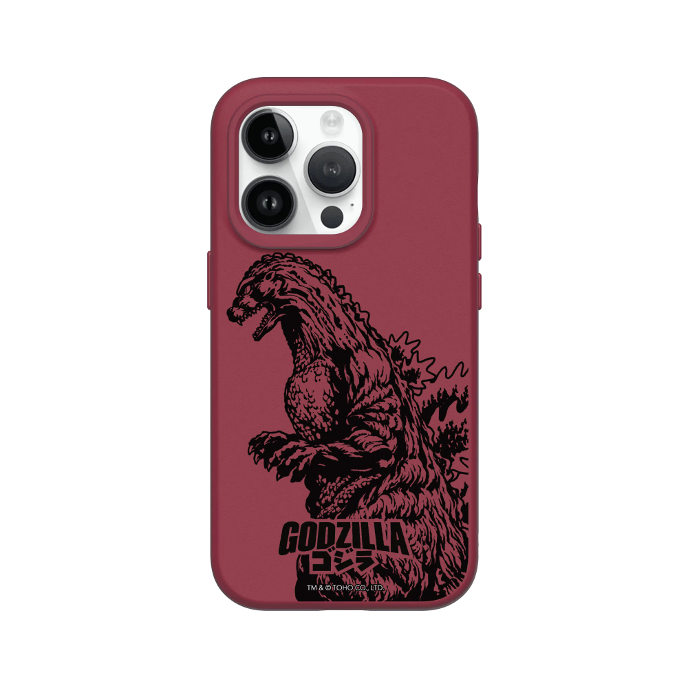 IPhone 犀牛盾 ★ 哥吉拉 Godzilla 聯名 SolidSuit 防摔 背蓋 手機殼 ★ 哥吉拉素描-規格圖8