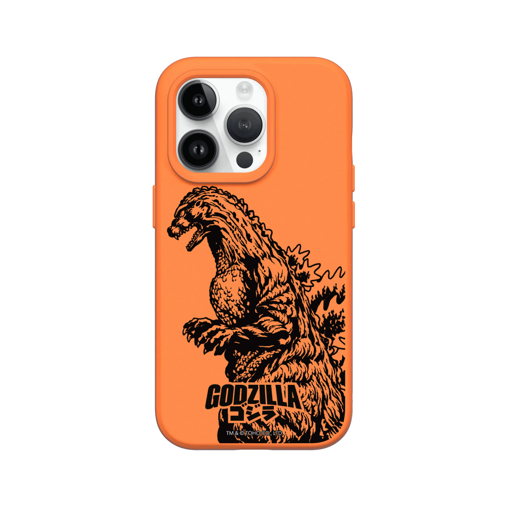 IPhone 犀牛盾 ★ 哥吉拉 Godzilla 聯名 SolidSuit 防摔 背蓋 手機殼 ★ 哥吉拉素描-規格圖8