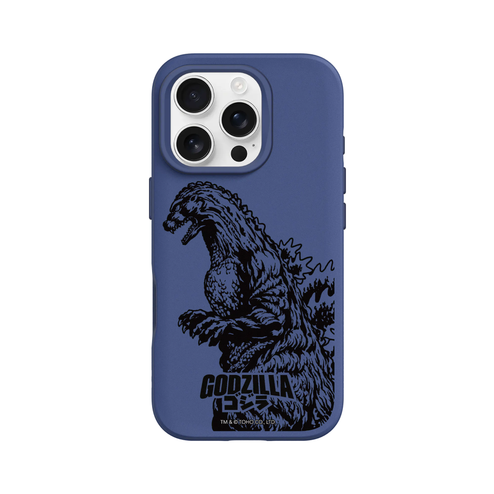 IPhone 犀牛盾 ★ 哥吉拉 Godzilla 聯名 SolidSuit 防摔 背蓋 手機殼 ★ 哥吉拉素描-規格圖8