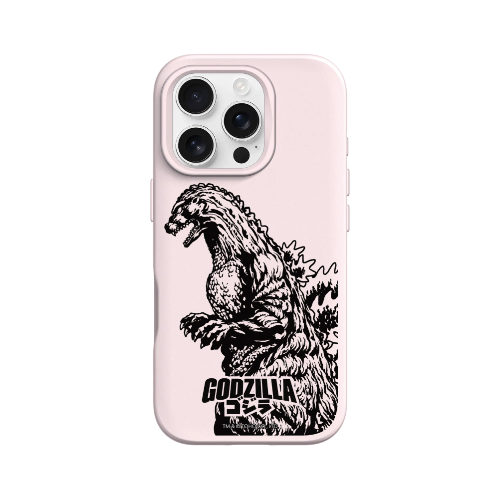 IPhone 犀牛盾 ★ 哥吉拉 Godzilla 聯名 SolidSuit 防摔 背蓋 手機殼 ★ 哥吉拉素描-規格圖8