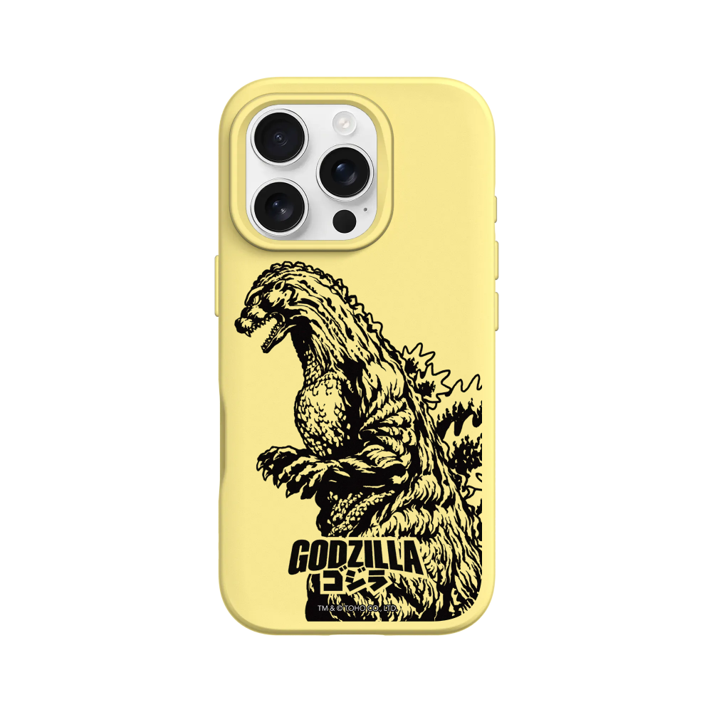 IPhone 犀牛盾 ★ 哥吉拉 Godzilla 聯名 SolidSuit 防摔 背蓋 手機殼 ★ 哥吉拉素描-規格圖8