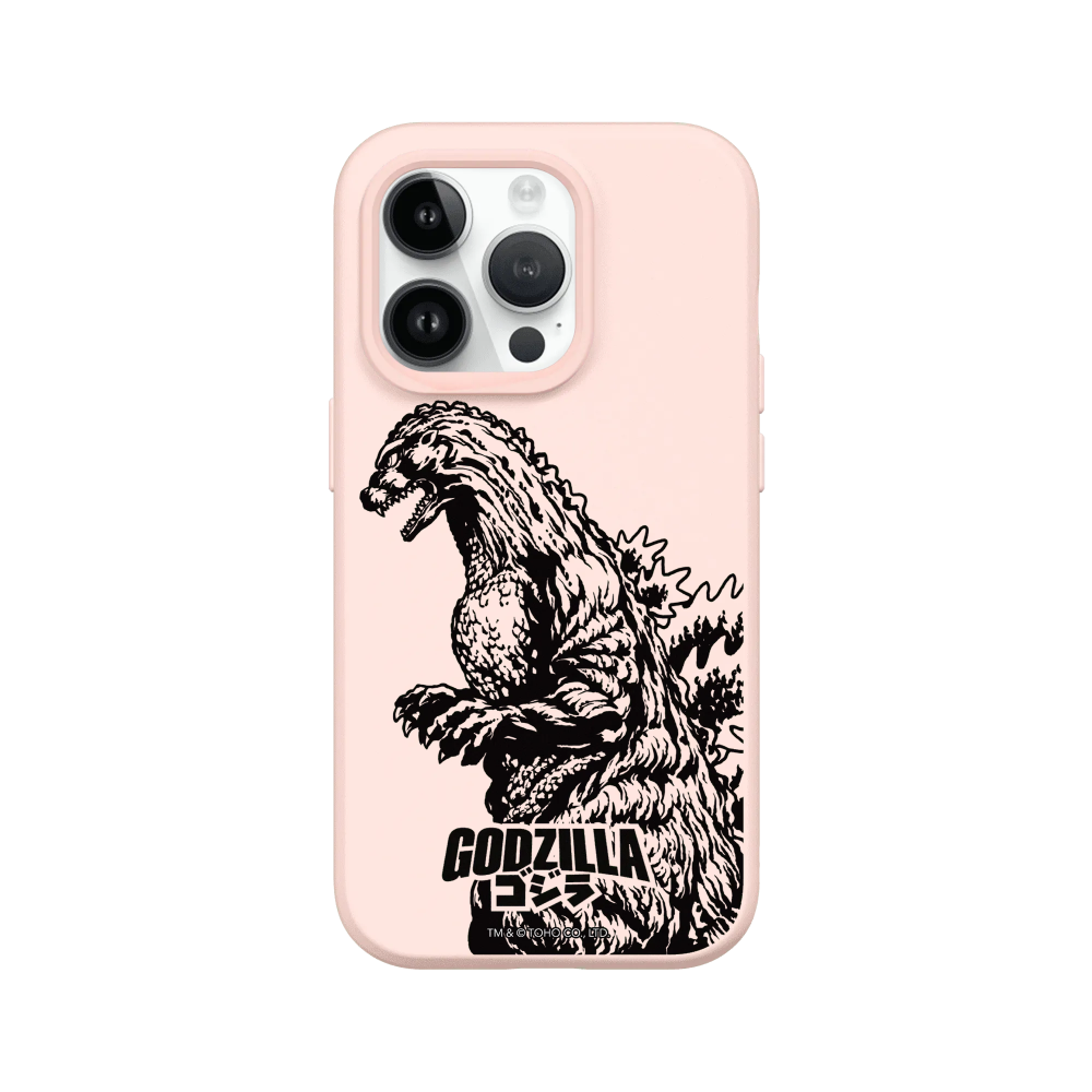 IPhone 犀牛盾 ★ 哥吉拉 Godzilla 聯名 SolidSuit 防摔 背蓋 手機殼 ★ 哥吉拉素描-規格圖8