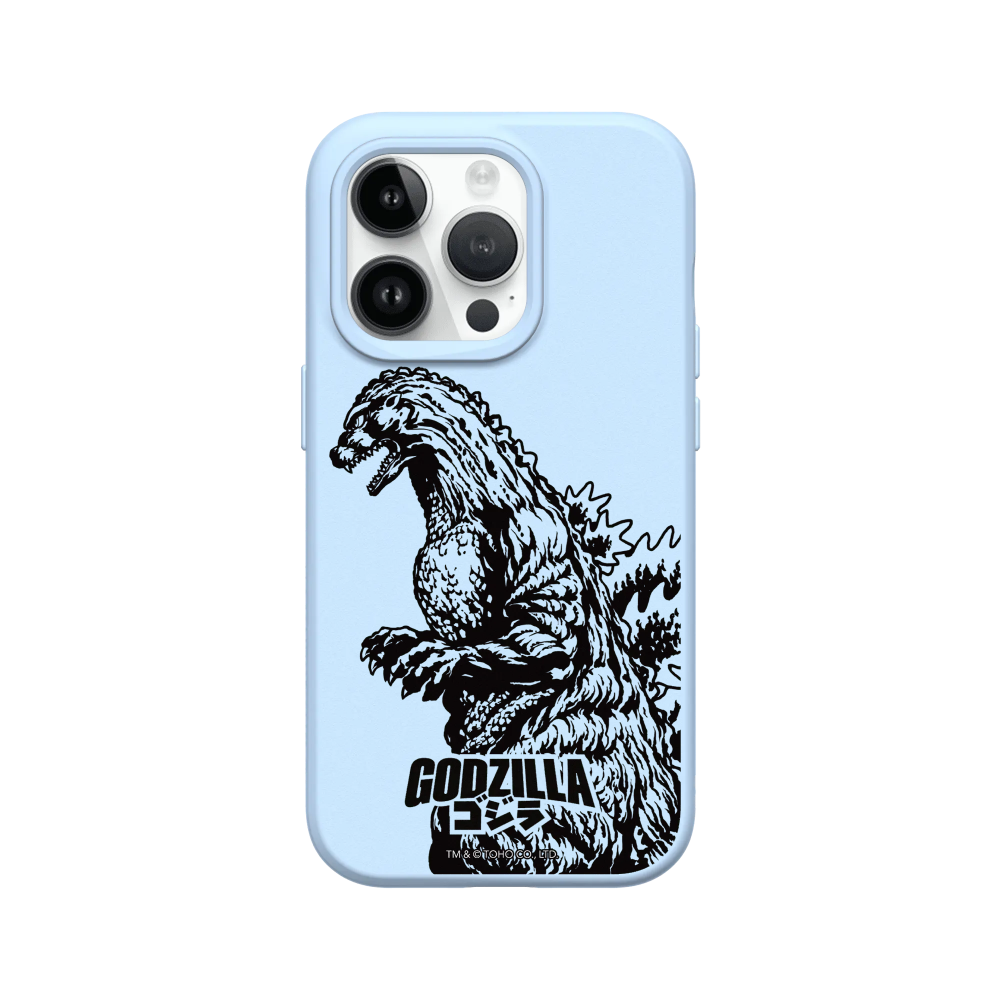 IPhone 犀牛盾 ★ 哥吉拉 Godzilla 聯名 SolidSuit 防摔 背蓋 手機殼 ★ 哥吉拉素描-規格圖8
