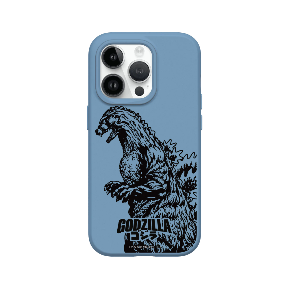 IPhone 犀牛盾 ★ 哥吉拉 Godzilla 聯名 SolidSuit 防摔 背蓋 手機殼 ★ 哥吉拉素描-規格圖8