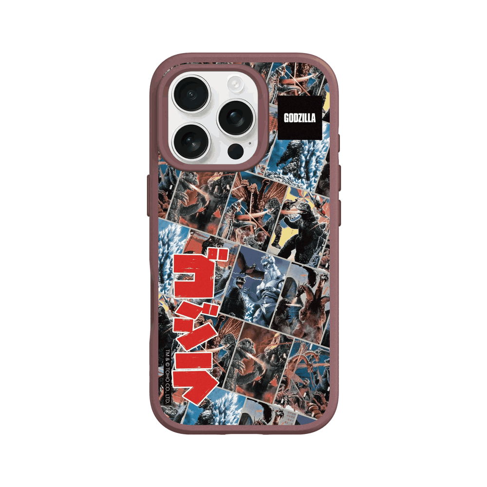 IPhone 犀牛盾 ★ 哥吉拉 Godzilla 聯名 SolidSuit 防摔 背蓋 手機殼 ★ 哥吉拉電影海報集-規格圖8