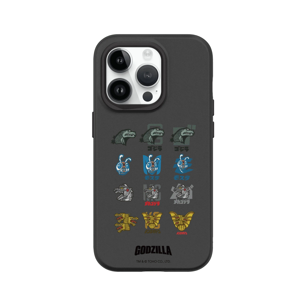 IPhone 犀牛盾 ★ 哥吉拉 Godzilla 聯名 SolidSuit 防摔 背蓋 手機殼 ★ 哥吉拉與怪獸們-規格圖8