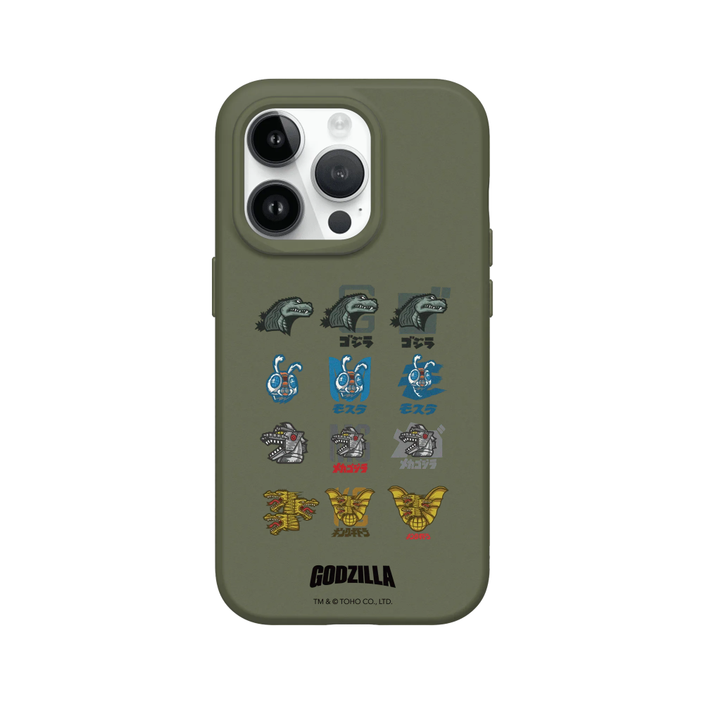 IPhone 犀牛盾 ★ 哥吉拉 Godzilla 聯名 SolidSuit 防摔 背蓋 手機殼 ★ 哥吉拉與怪獸們-規格圖8