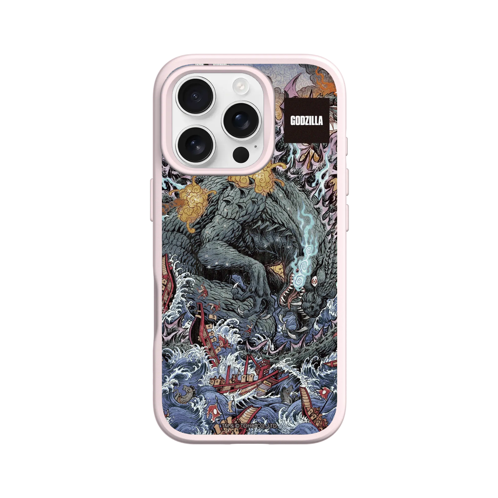 IPhone 犀牛盾 ★ 哥吉拉 Godzilla 聯名 SolidSuit 防摔 背蓋 手機殼 ★ 海上大戰-規格圖8