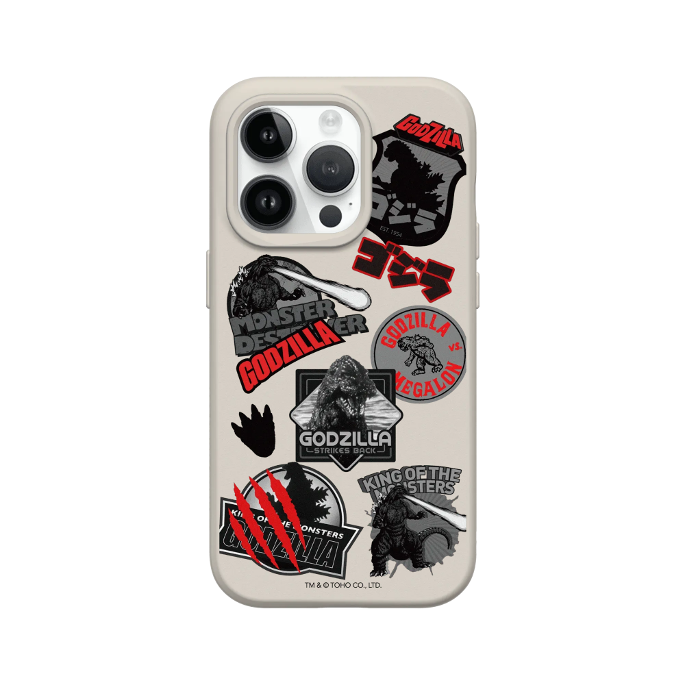 IPhone 犀牛盾 ★ 哥吉拉 Godzilla 聯名 SolidSuit 防摔 背蓋 手機殼 ★ 經典黑紅怪獸圖鑑-規格圖8