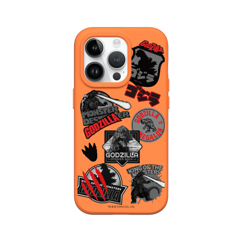 IPhone 犀牛盾 ★ 哥吉拉 Godzilla 聯名 SolidSuit 防摔 背蓋 手機殼 ★ 經典黑紅怪獸圖鑑-規格圖8