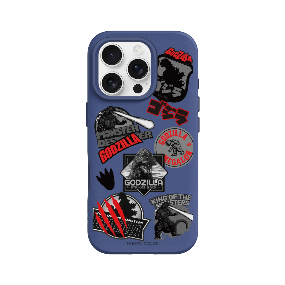 IPhone 犀牛盾 ★ 哥吉拉 Godzilla 聯名 SolidSuit 防摔 背蓋 手機殼 ★ 經典黑紅怪獸圖鑑-規格圖8