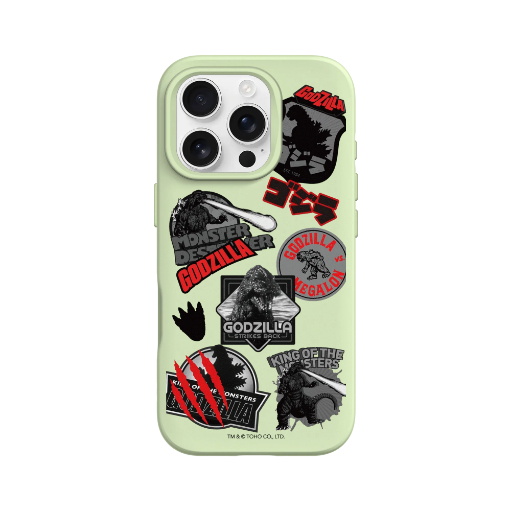 IPhone 犀牛盾 ★ 哥吉拉 Godzilla 聯名 SolidSuit 防摔 背蓋 手機殼 ★ 經典黑紅怪獸圖鑑-規格圖8
